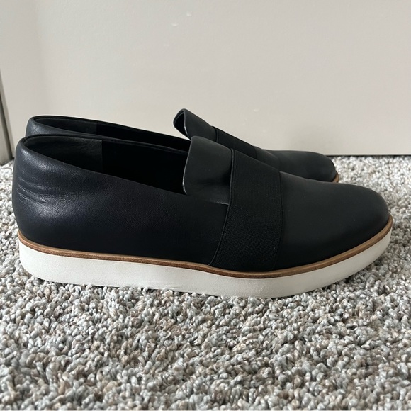 Via Spiga Tyson Leather Slip-On Sneaker - Picture 8 of 10
